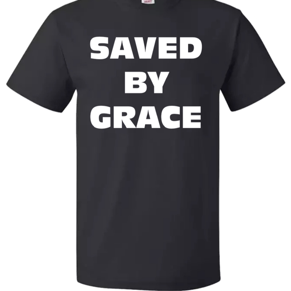 Saved by Grace tshirt all sizes - Picture 1 of 2